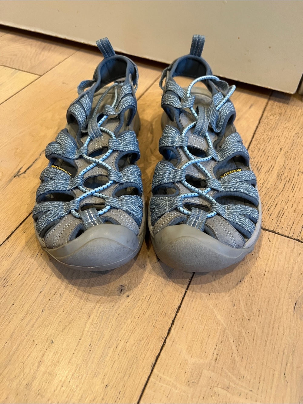 Women keen Blue Outdoor Water Sandals 6